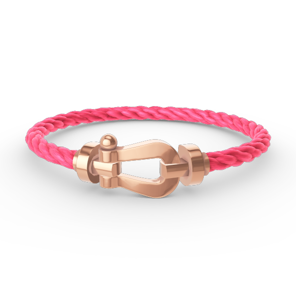 [LUXE JEWELRY]FORCE LARGE HORSESHOE NO DIAMOND BRACELET ROSE GOLD