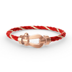 [LUXE JEWELRY]FORCE LARGE HORSESHOE NO DIAMOND BRACELET ROSE GOLD