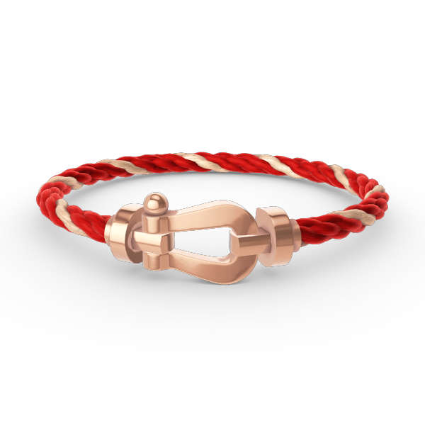 [LUXE JEWELRY]FORCE LARGE HORSESHOE NO DIAMOND BRACELET ROSE GOLD