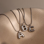 Bubble Letter Necklace