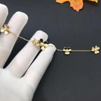 [LUXE JEWELRY]FRIVOLE GOLD 5 FLOWERS BRACELET