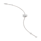 [LUXE JEWELRY]FRIVOLE SILVER FLOWER DIAMOND BRACELET