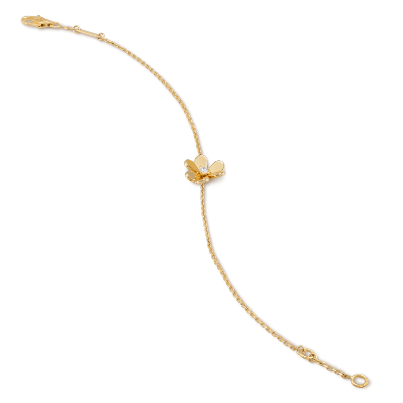 [LUXE JEWELRY]FRIVOLE GOLD FLOWER BRACELET