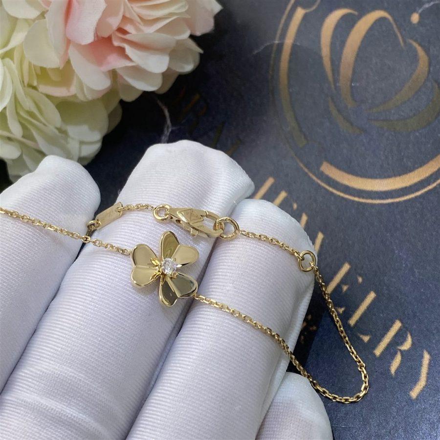 [LUXE JEWELRY]FRIVOLE GOLD FLOWER BRACELET