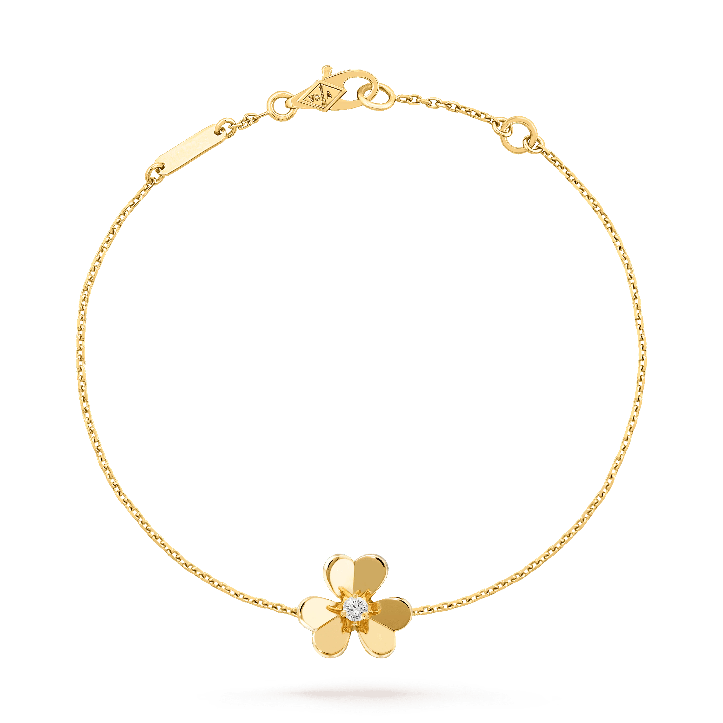 [LUXE JEWELRY]FRIVOLE GOLD FLOWER BRACELET