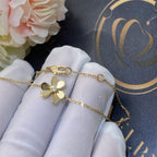 [LUXE JEWELRY]FRIVOLE GOLD FLOWER BRACELET