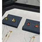 [LUXE JEWELRY]FRIVOLE  FLOWER PINK EARRINGS