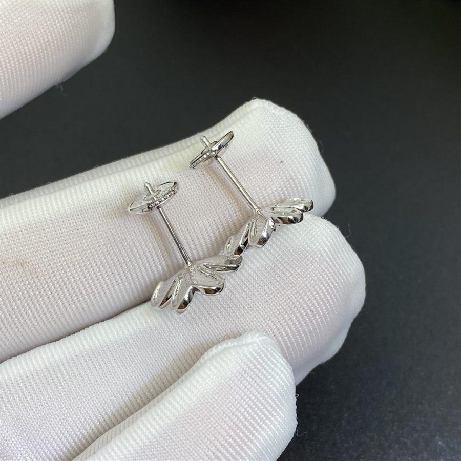 [LUXE JEWELRY]FRIVOLE MINI SILVER FLOWER EARRINGS