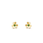 [LUXE JEWELRY]FRIVOLE  FLOWER MALACHITE EARRINGS