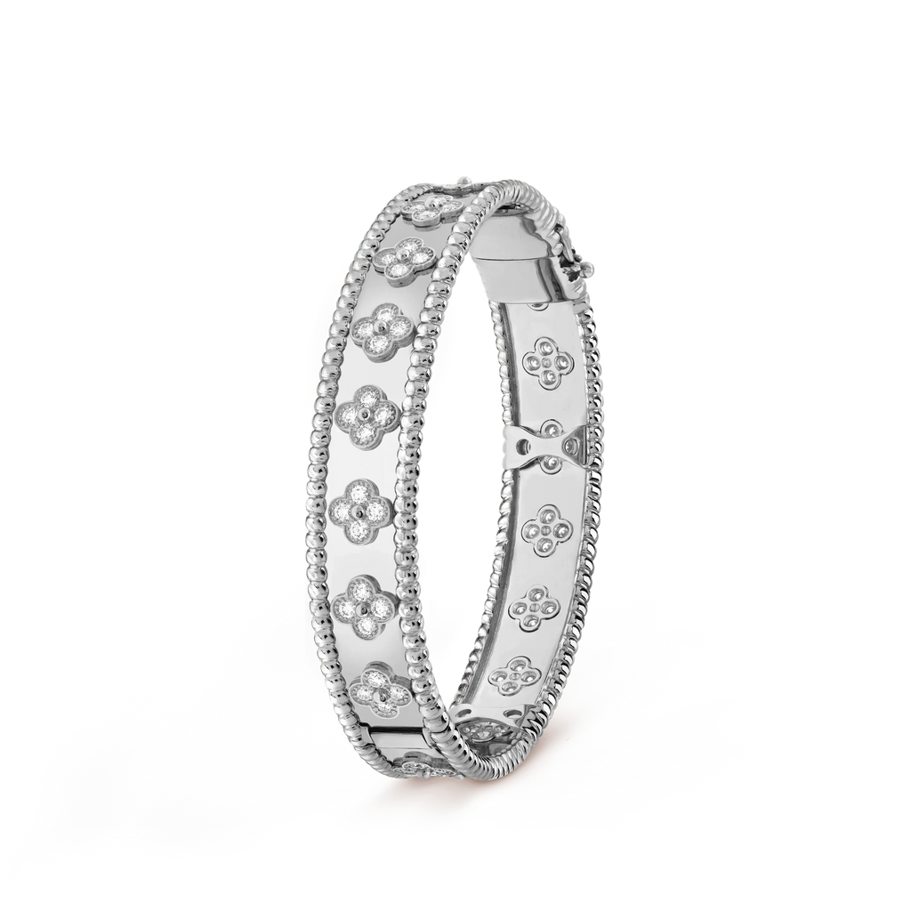 [LUXE JEWELRY]CLOVER BRACELET 8MM DIAMONDS