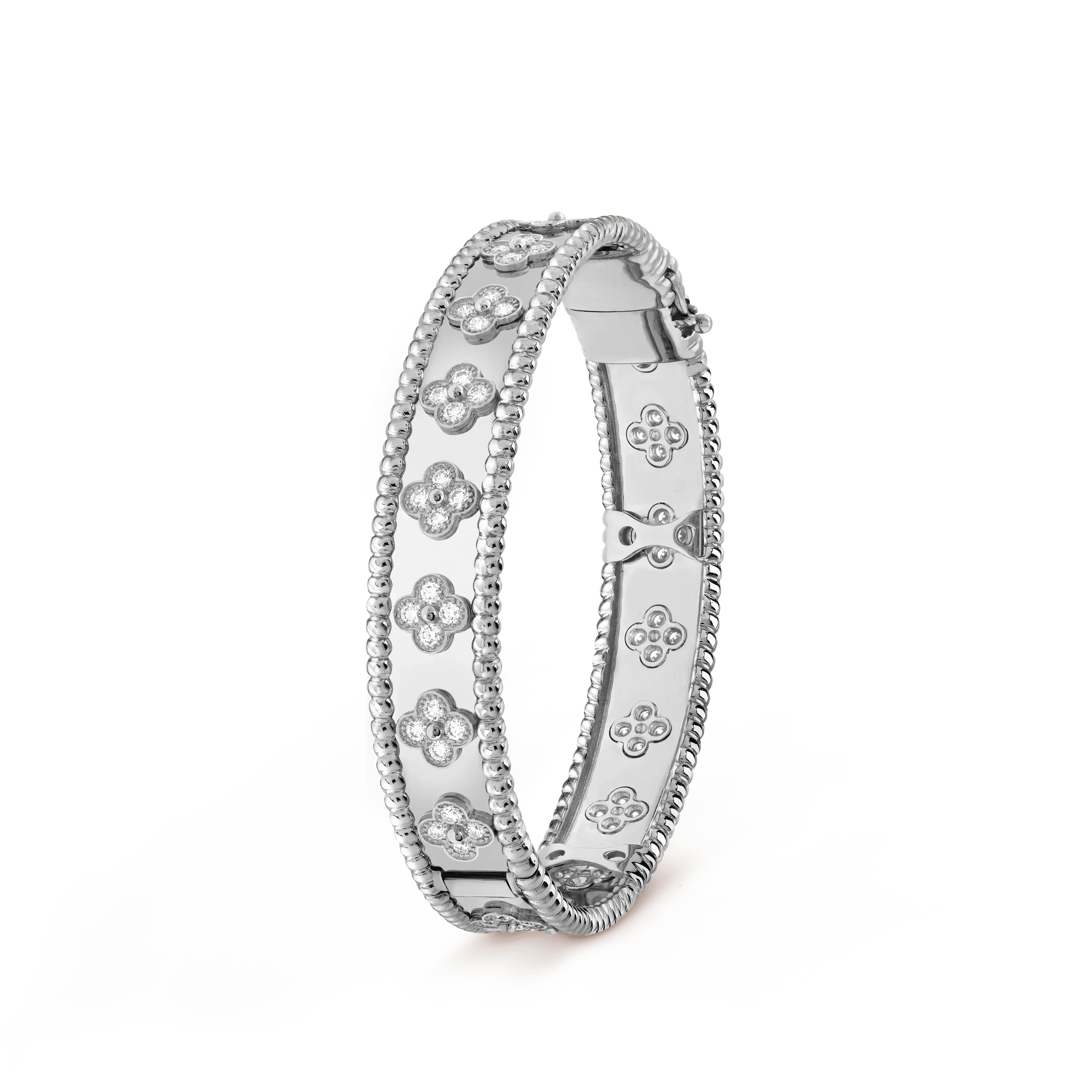 [LUXE JEWELRY]CLOVER BRACELET 8MM DIAMONDS