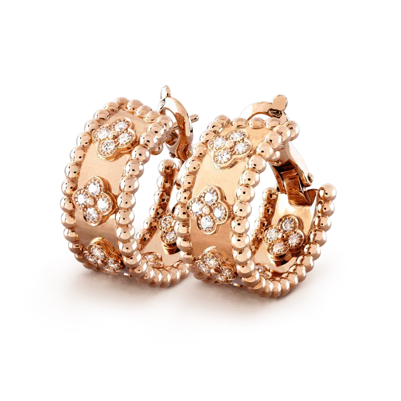 [LUXE JEWELRY]PERLEE DIAMOND EARRINGS
