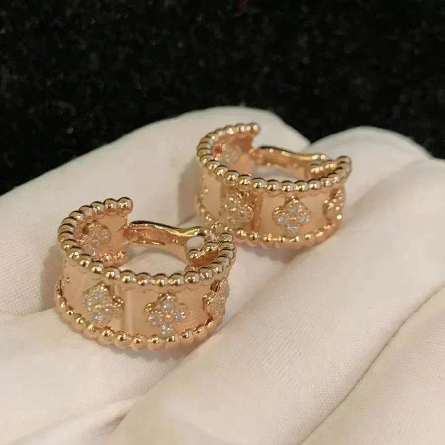[LUXE JEWELRY]PERLEE DIAMOND EARRINGS