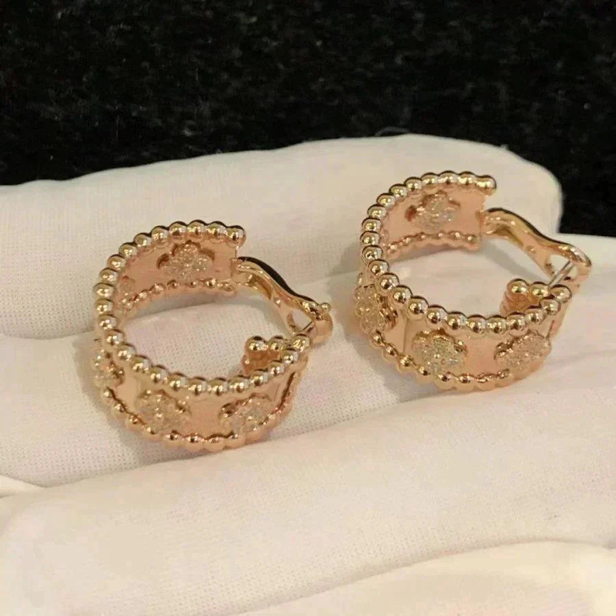 [LUXE JEWELRY]PERLEE DIAMOND EARRINGS