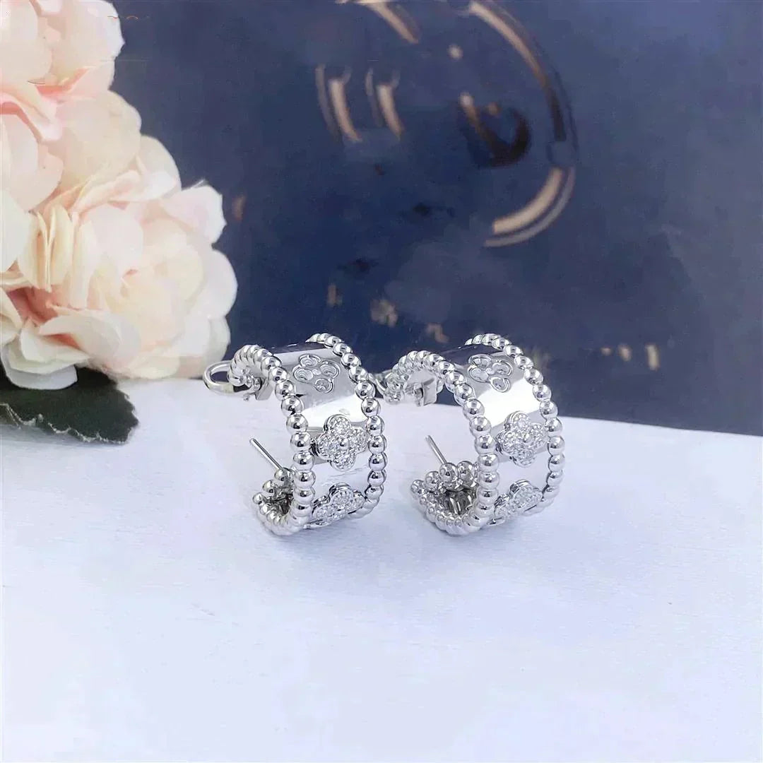 [LUXE JEWELRY]PERLEE DIAMOND EARRINGS