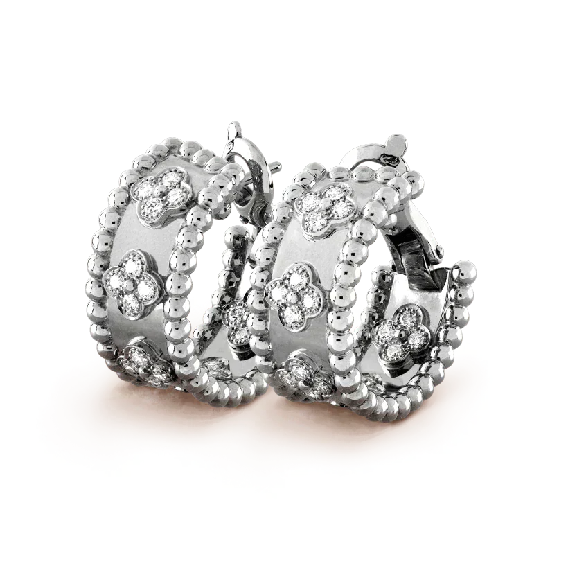 [LUXE JEWELRY]PERLEE DIAMOND EARRINGS