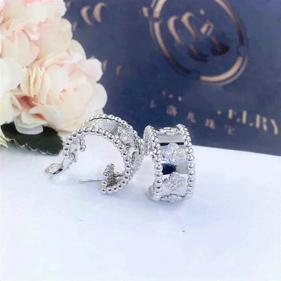 [LUXE JEWELRY]PERLEE DIAMOND EARRINGS