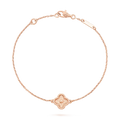 [LUXE JEWELRY]CLOVER SINGLE FLOWER BRACELET