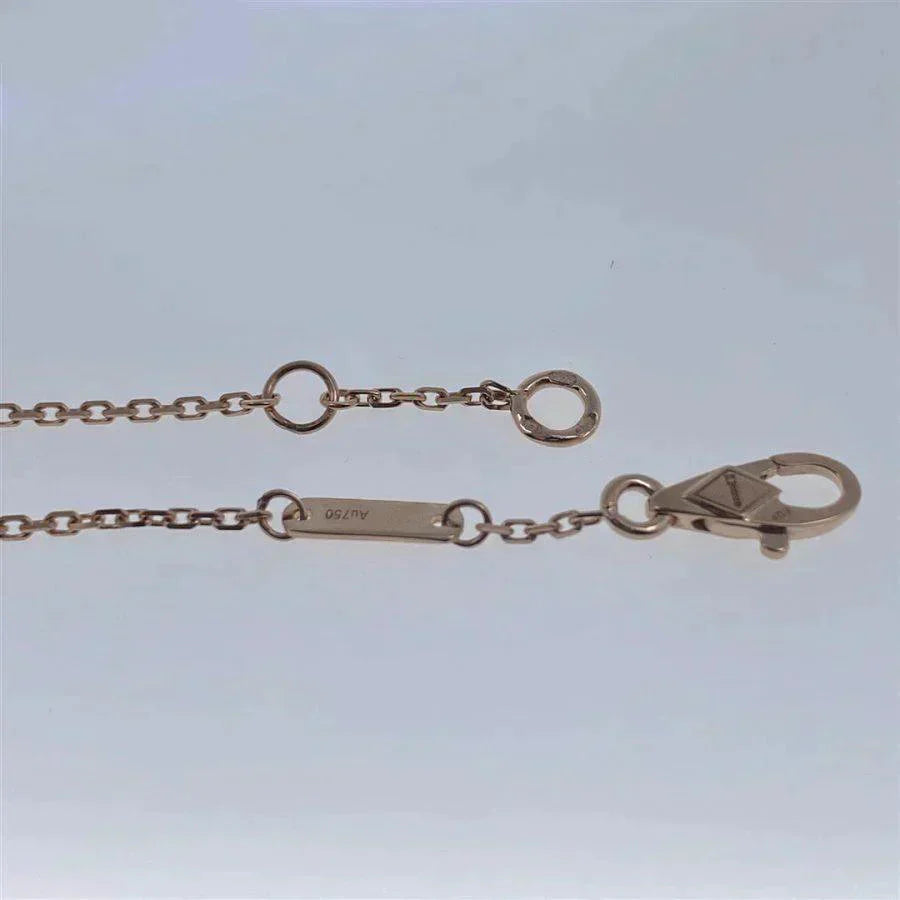 [LUXE JEWELRY]CLOVER WHITE MOP SINGLE FLOWER BRACELET
