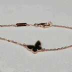 [LUXE JEWELRY]BUTTERFLY ONYX  BUTTERFLY BRACELET