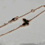 [LUXE JEWELRY]BUTTERFLY ONYX  BUTTERFLY BRACELET