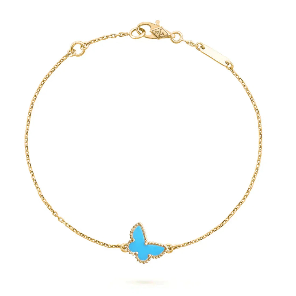 [LUXE JEWELRY]BUTTERFLY TURQUOISE BUTTERFLY BRACELET