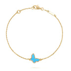 [LUXE JEWELRY]BUTTERFLY TURQUOISE BUTTERFLY BRACELET