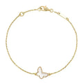 [LUXE JEWELRY]BUTTERFLY DARK MOP BUTTERFLY BRACELET