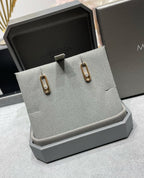 [Luxe Jewellery] MOVE UNO SMALL 1 DIAMOND EARRINGS