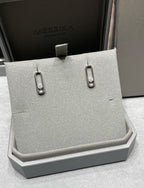 [Luxe Jewellery] MOVE UNO SMALL 1 DIAMOND EARRINGS