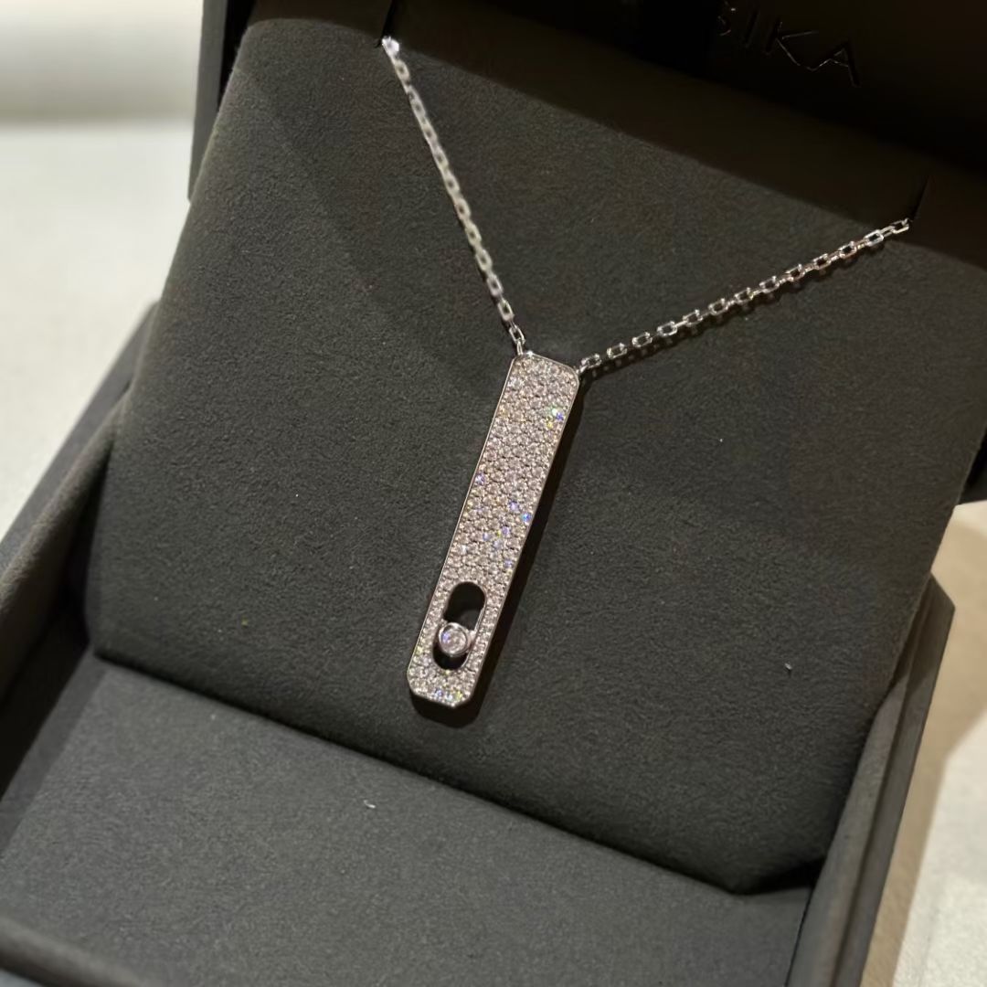 [Luxe Jewellery] MY FIRST DIAMOND PAVED NECKLACE