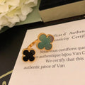 [LUXE JEWELRY]CLOVER BETWEEN THE FINGER RING