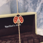 [LUXE JEWELRY]LUCKY SPRING 1 MOTIF PINK GOLD BRACELET