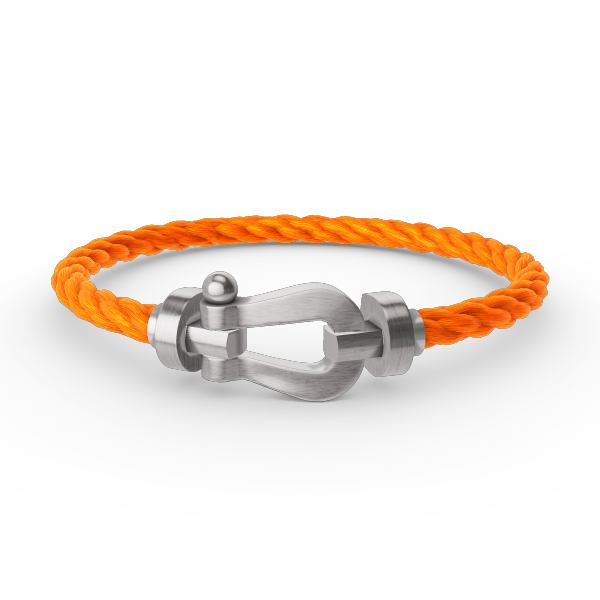 [LUXE JEWELRY]FORCE LARGE HORSESHOE NO DIAMOND BRACELET SILVER