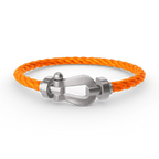 [LUXE JEWELRY]FORCE LARGE HORSESHOE NO DIAMOND BRACELET SILVER