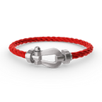 [LUXE JEWELRY]FORCE LARGE HORSESHOE NO DIAMOND BRACELET SILVER