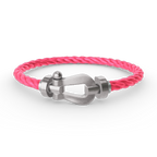 [LUXE JEWELRY]FORCE LARGE HORSESHOE NO DIAMOND BRACELET SILVER
