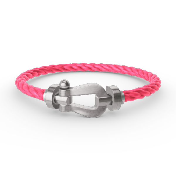 [LUXE JEWELRY]FORCE LARGE HORSESHOE NO DIAMOND BRACELET SILVER