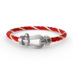 [LUXE JEWELRY]FORCE LARGE HORSESHOE NO DIAMOND BRACELET SILVER