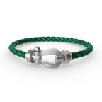 [LUXE JEWELRY]FORCE LARGE HORSESHOE NO DIAMOND BRACELET SILVER