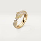 [Luxe]PANTHERE PINK GOLD DIAMOND RING