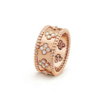 [LUXE JEWELRY]CLOVER KALEIDOSCOPE RING 10MM