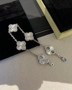 [LUXE JEWELRY] CLOVER 5 MOTIF LASER BRACELET COLLECTION