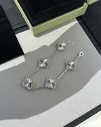 [LUXE JEWELRY] CLOVER 5 MOTIF LASER BRACELET COLLECTION